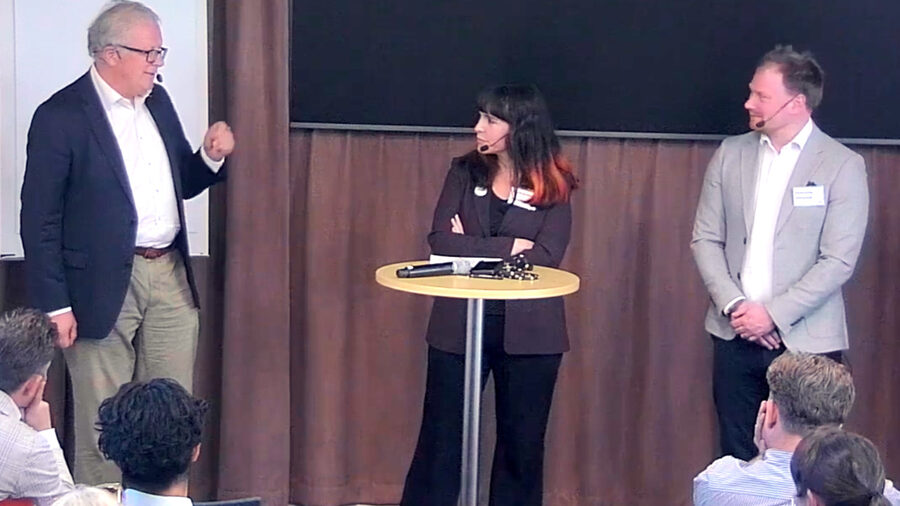 Susanne Drakborg moderating the Cybersecurity and Child Safety Stella Polaris Summit
